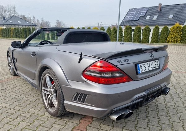 Mercedes-Benz SL cena 229000 przebieg: 140000, rok produkcji 2008 z Myślenice małe 154